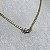 Colar Choker Renata Cristal Semijoia Ouro - Imagem 2