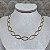 Colar Choker Patrícia Semijoia Ouro - Imagem 1