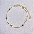 Pulseira Bolinhas Diamante Semijoia Ouro - Imagem 1