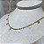 Colar Choker Confete Semijoia Ouro - Imagem 2