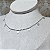 Colar Choker Confete Semijoia Prata - Imagem 2