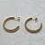 Brinco Argola Lia Semijoia Ouro - Imagem 2