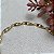 Bracelete Torcido Semijoia Ouro - Imagem 3