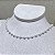 Colar Choker Mini Pérolas Semijoia Prata - Imagem 2