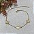 Pulseira 3 Trevinhos Semijoia Ouro - Imagem 1