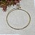 Bracelete Liso Nozinho Semijoia Ouro - Imagem 1