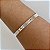 Bracelete Liso Abençoada Semijoia Prata - Imagem 2
