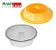 Kit 8 Formas Para Pudim Com Tampa 250ml Média Plastilania - Imagem 1