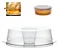 Kit 40 Formas Para Pudim Com Tampa 1100ml WER - Imagem 2