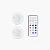 BambuLab KIT LUZES DE DISCO RGBW DE 16 CORES CONTROLADAS REMOTAMENTE 2 PECAS - Imagem 1