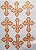 Crucifixo 9cm Aquarela para Mini Terço - Imagem 1