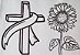 Almofada colorir Símbolos da Páscoa 6 - Imagem 1