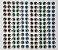 Olhinhos 1 x 1,5cm 72  pares - Imagem 1