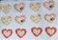 Coração patchwork Candy 6cm - Imagem 1