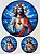 Vitral Sagrado Coração de Jesus - Imagem 1