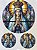 Vitral Nossa Senhora de Fatima - Imagem 1