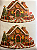 Casinha Gingerbread tradicional - Biscoito - Imagem 1