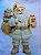 Papai Noel com saco de presente boho - Imagem 1
