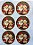 Bolinha Mamãe Noel e Papai Noel - Imagem 1