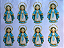Nossa Senhora da Graça "Coleção Costurados a mão" 9cm - Imagem 1