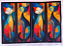 Marca Paginas Gatinhos efeito pintura a oleo - Imagem 1
