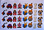 Peças de 4cm para jogo da velha 2 Coleção "Feito a mão" - Imagem 1