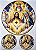 Vitral Divino Pai Eterno 2 - Imagem 1
