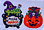 Bolsa Halloween "Coleção costurados a mão" - Imagem 1