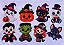 Halloween "Coleção costurados a mão" - Imagem 1