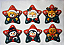 Estrelinha de Natal "Coleção Costurados a mão" - Imagem 1