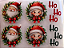 DTF P Guirlanda Papai Noel e Mamãe Noel - Imagem 1
