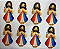 Jesus Misericordioso "Coleção Costurados a mão" - Imagem 1
