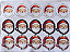 Pingente Natal Papai Noel 6,5cm - Imagem 1