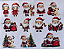Pingente Natal 1- 6,5cm - Imagem 1