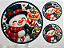 Bolsa Natal- Boneco de neve "Coleção costurados a mão" - Imagem 1