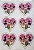 Mickey e Minnie Coração com Contorno - Imagem 1