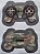 Estojo Joystick/ controle de video game Verde Camuflado - Imagem 1