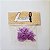 Laço cetim com organza n 2 lilas - Imagem 1