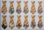Gravatinhas Pet - Harry Potter Símbolos contém 12 estampas - Imagem 2
