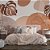 Papel de Parede Adesivo de Folhas Boho - Imagem 1