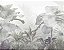 Papel de Parede Safari com Folhas Grandes e Neblina 7 - Imagem 2