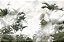 Papel de Parede Safari com Folhas Grandes e Neblina 13 - Imagem 2