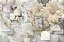 Papel de Parede de Flores Gigantes Bege - Imagem 2