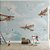 Papel de Parede Infantil de Aviões nas Geleiras Pássaros - Imagem 3