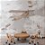 Papel de Parede Adesivo Infantil de Aviões, Balões e Pássaros - Imagem 1