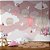 Papel de Parede Infantil de Balões nas Nuvens Rosas - Imagem 2