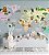 Papel de Parede Infantil de Mapa Mundi com Carruagens em Balões - Imagem 4