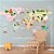 Papel de Parede Infantil de Mapa Mundi com Carruagens em Balões - Imagem 2