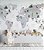 Papel de Parede Infantil de Mapa Mundi Cinza com Balões - Imagem 5