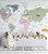 Papel de Parede Infantil de Mapa Mundi com as Maravilhas - Imagem 5